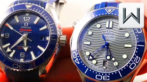 omega seamaster diver vs planet ocean|omega Seamaster Diver review.